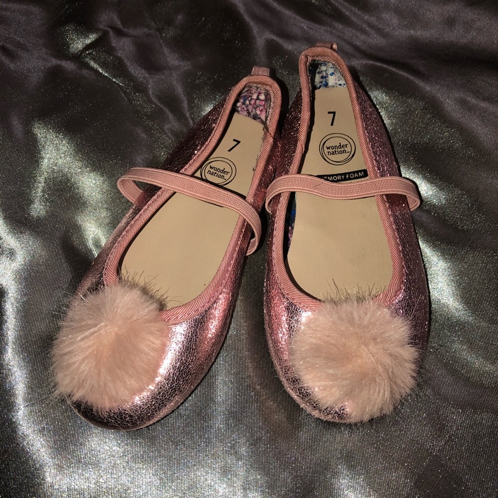 Pink Sparkly Flats 🎀